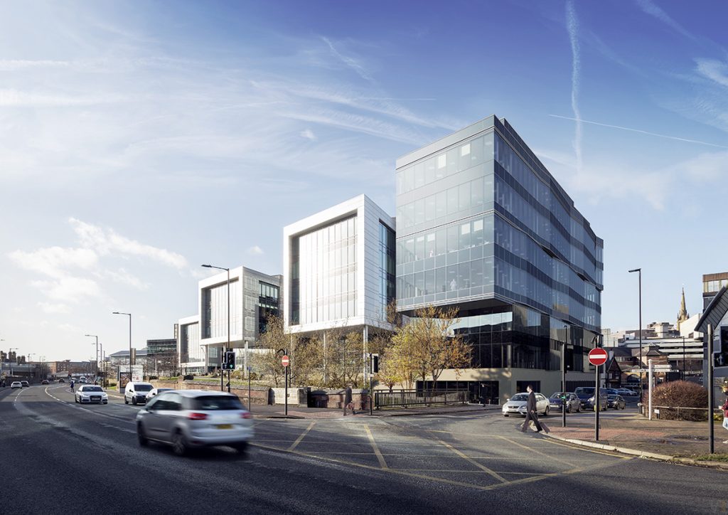Digital Campus Sheffield CGI - Carey Jones Chapman Tolcher (CJCT) Architects