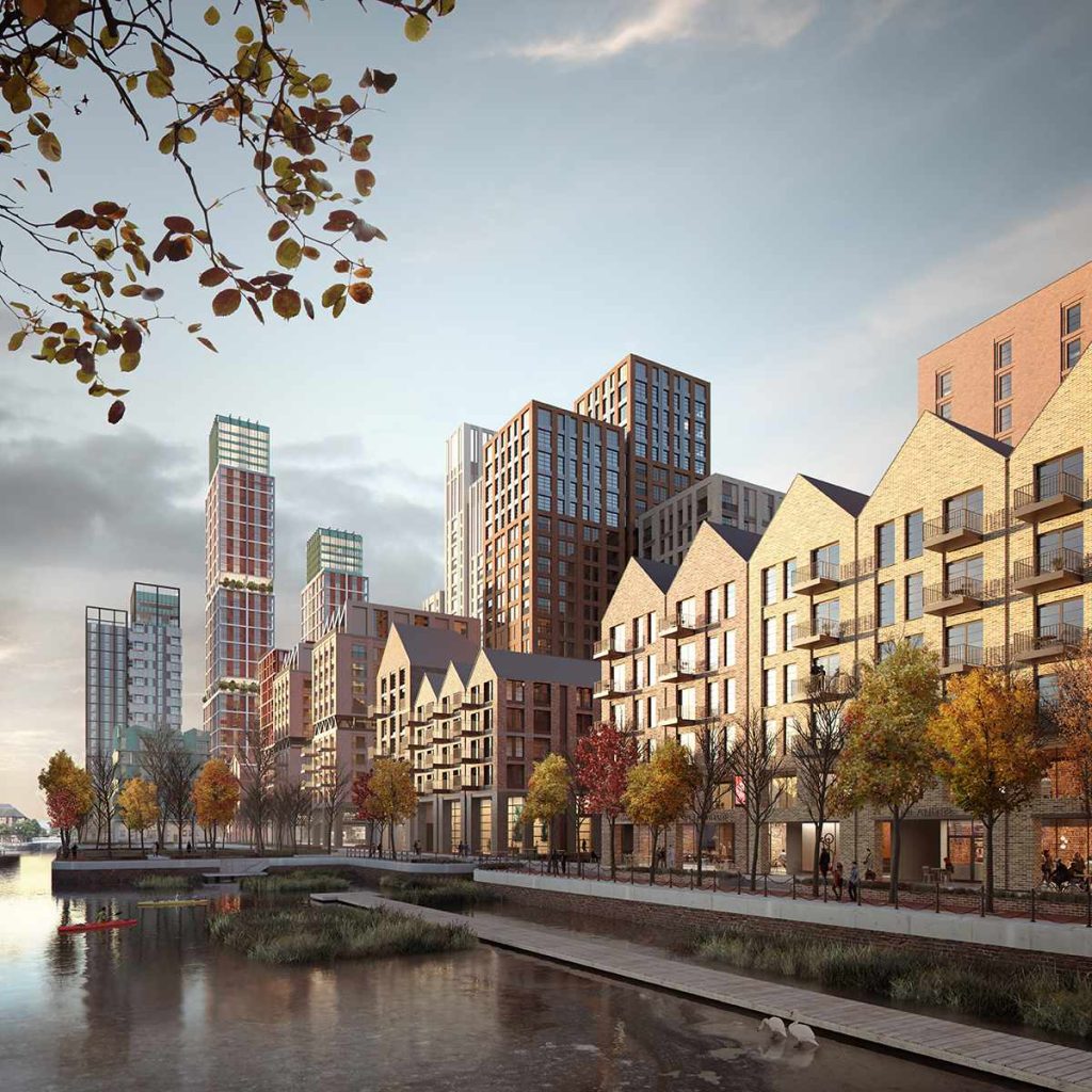 Cotton Quay CGI - Carey Jones Chapman Tolcher (CJCT) Architects
