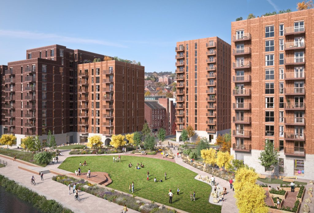 Kirkstall Road, Leeds CGI - CJCT Architects