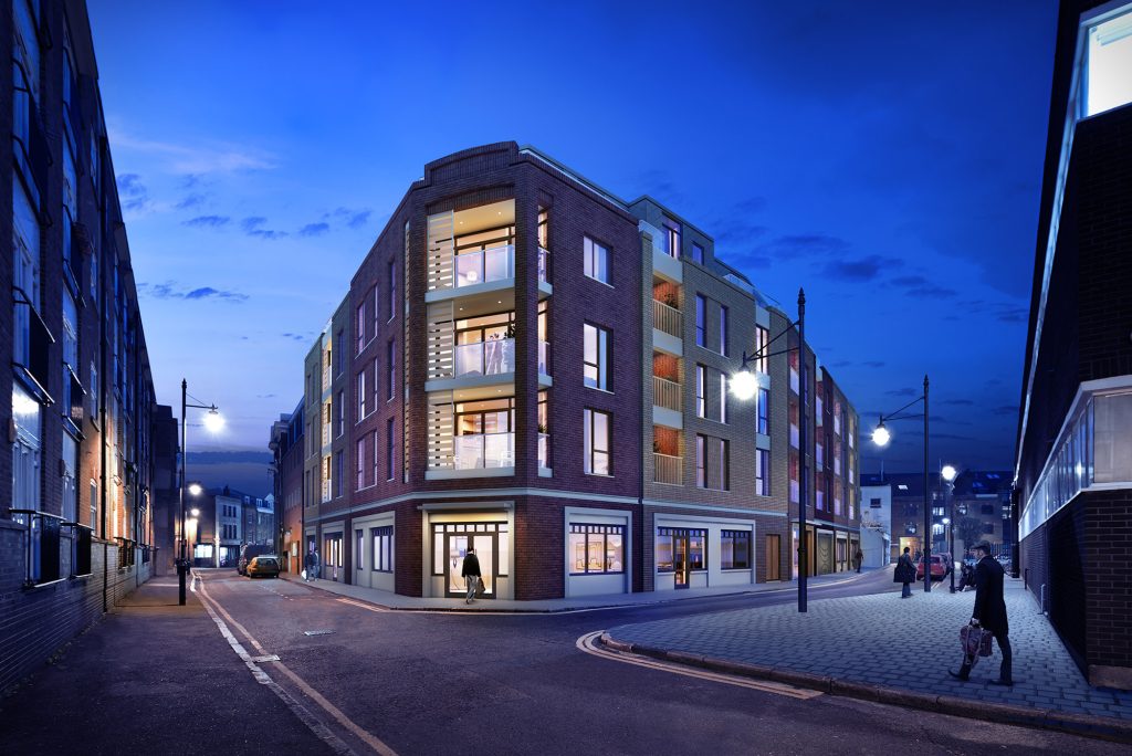 Bermondsey Village CGI - architecture