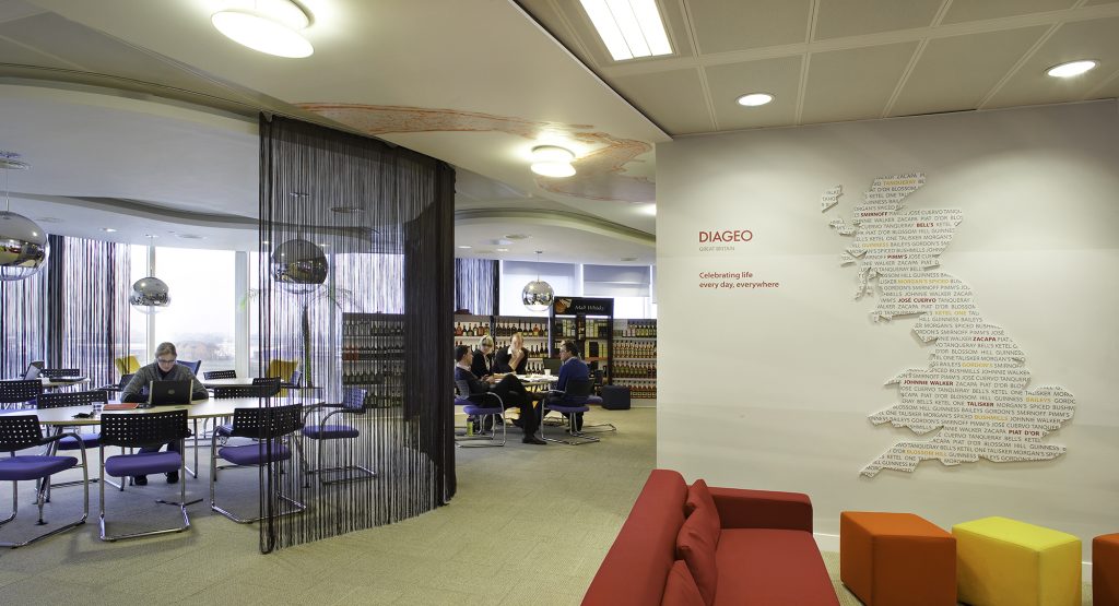 Diageo Offices interior design