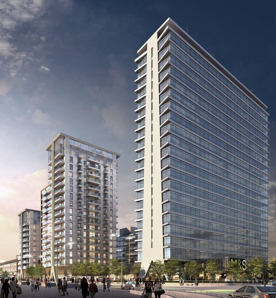 Tolworth Tower CGI - architecture